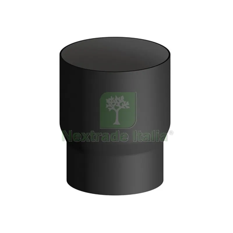 RIDUZIONE IN ACCIAIO AL CARBONIO SMALTATO PER STUFE A LEGNA FM Diam. 130F/120M — Tubi e raccordi — rif. FERX.DIA409-FD525-130120 RIDUZIONE IN ACCIAIO AL CARBONIO SMALTATO PER STUFE A LEGNA FM Diam. 130F/120M — Tubi e raccordi — rif. FERX.DIA409-FD525-130120