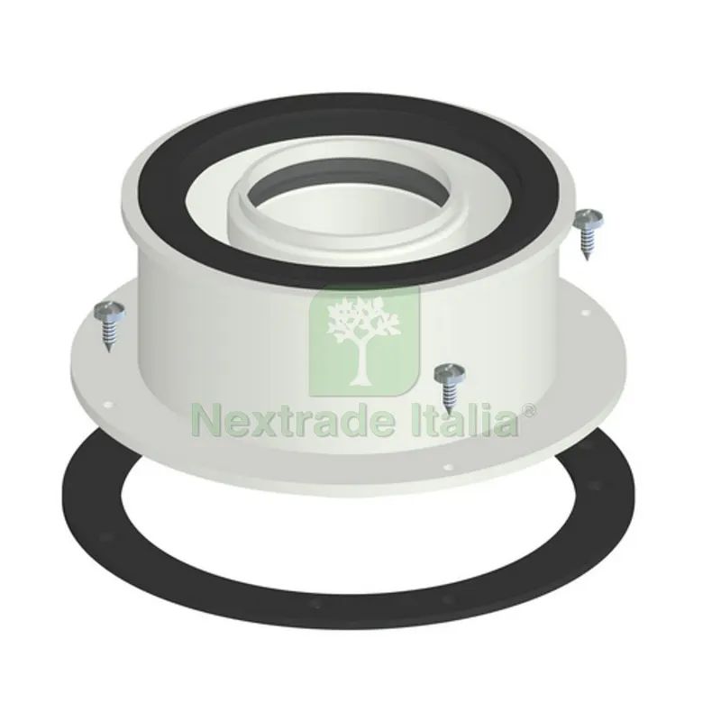 PARTENZA VERTICALE COASSIALE M/F DN 60/100 PV5 Diam. 60/100 — Irrigazione — rif. FERX.DIA409-G1375