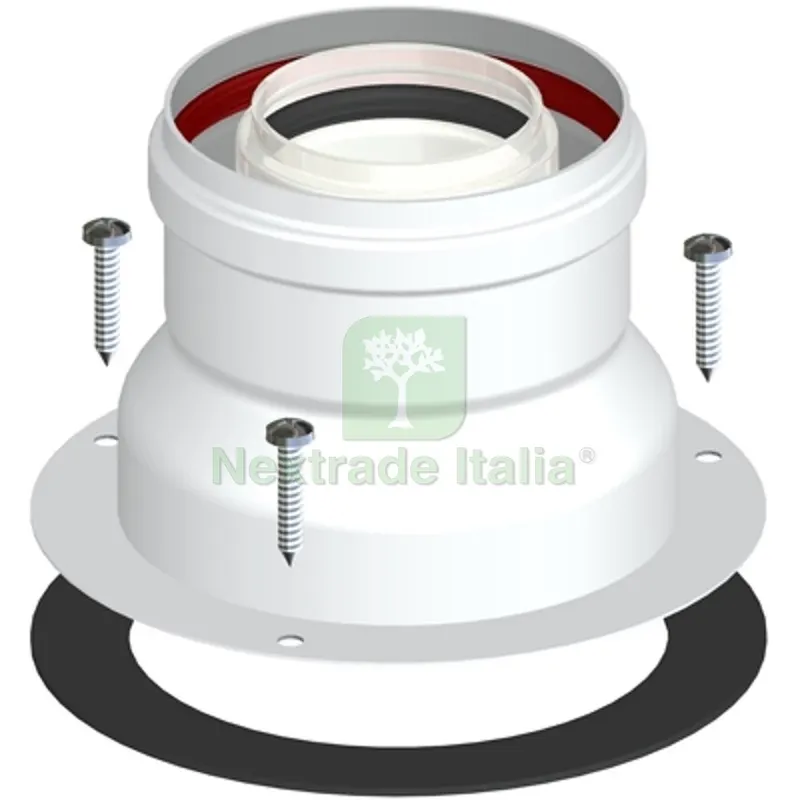 PARTENZA VERTICALE COASSIALE M/F DN 60/100 PV6 Diam. 60/100 — Irrigazione — rif. FERX.DIA409-G1376 PARTENZA VERTICALE COASSIALE M/F DN 60/100 PV6 Diam. 60/100 — Irrigazione — rif. FERX.DIA409-G1376