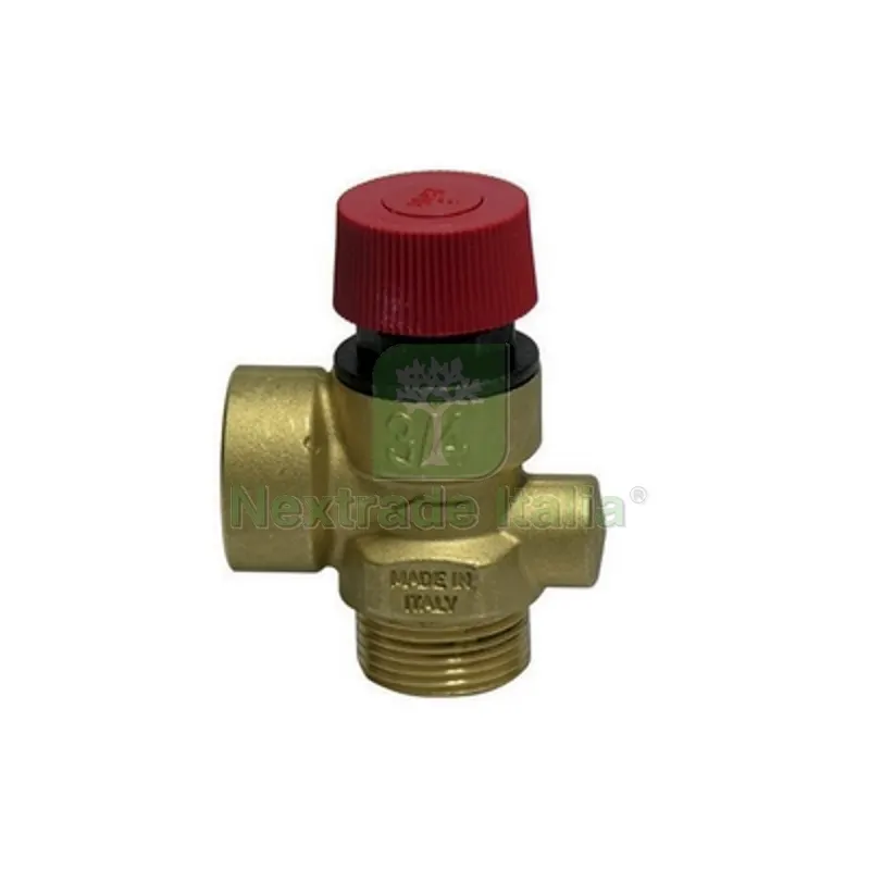 VALVOLA DI SICUREZZA ORDINARIA MF 3/4" x 3 Bar — Rubinetti e valvole — rif. FERX.DIA411-3401-053 VALVOLA DI SICUREZZA ORDINARIA MF 3/4" x 3 Bar — Rubinetti e valvole — rif. FERX.DIA411-3401-053