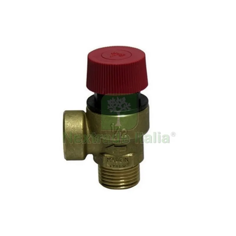 VALVOLA DI SICUREZZA ORDINARIA MF 1/2" x 3 Bar — Rubinetti e valvole — rif. FERX.DIA411-3402-043 VALVOLA DI SICUREZZA ORDINARIA MF 1/2" x 3 Bar — Rubinetti e valvole — rif. FERX.DIA411-3402-043