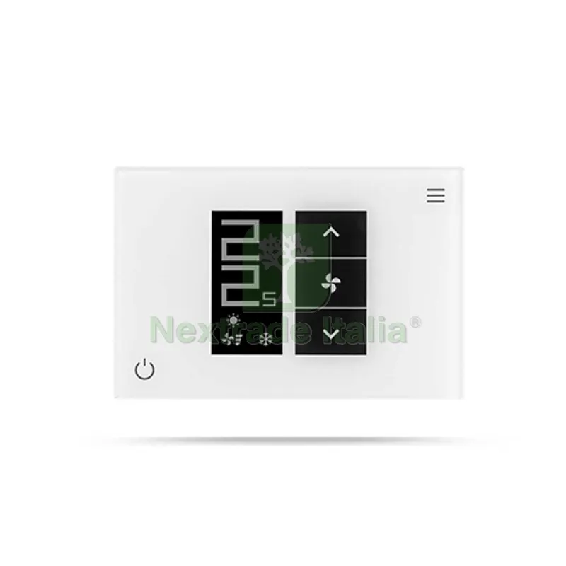 Cronotermostato Smart Diamond WIFI Fancoil Bianco — Caldaie e radiatori — rif. FERX.DIA411-36086-BI