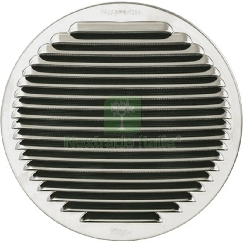 GRIGLIA TONDA IN METALLO CON MOLLE E RETE D.160-200 MM Inox — Isolanti e reti — rif. FERX.DIA411-4003-IX GRIGLIA TONDA IN METALLO CON MOLLE E RETE D.160-200 MM Inox — Isolanti e reti — rif. FERX.DIA411-4003-IX