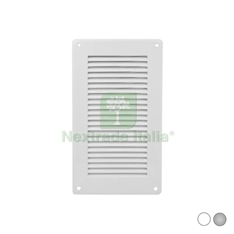 GRIGLIA DA SOVRAPPORRE IN METALLO CON RETE L. 140 X H. 240 MM Bianco — Isolanti e reti — rif. FERX.DIA411-4014-BI