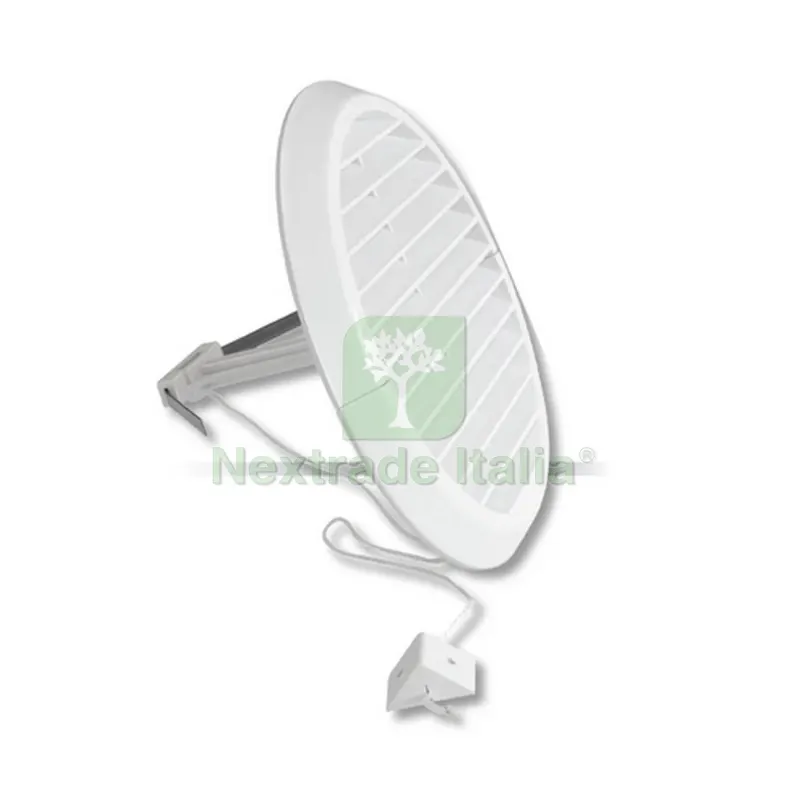 GRIGLIA PIEGHEVOLE IN PLASTICA Bianco D. 140 mm — Tubi e raccordi — rif. FERX.DIA411-629-B140 GRIGLIA PIEGHEVOLE IN PLASTICA Bianco D. 140 mm — Tubi e raccordi — rif. FERX.DIA411-629-B140