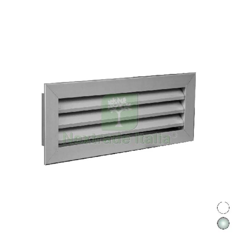 GRIGLIA DI RIPRESA AD ALETTE FISSE All. Bianco Opaco mm 300 x 150 — Interruttori e prese — rif. FERX.DIA411-BGRA-AR3015 GRIGLIA DI RIPRESA AD ALETTE FISSE All. Bianco Opaco mm 300 x 150 — Interruttori e prese — rif. FERX.DIA411-BGRA-AR3015