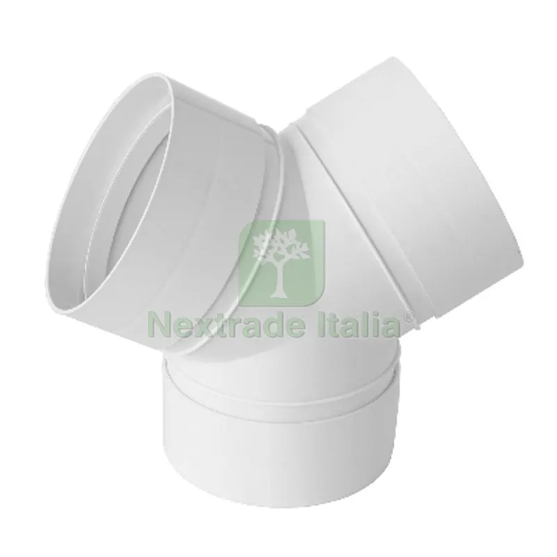 RACCORDO A Y IN ABS Diam. 125 mm — Tubi e raccordi — rif. FERX.DIA411-FCRY-125B RACCORDO A Y IN ABS Diam. 125 mm — Tubi e raccordi — rif. FERX.DIA411-FCRY-125B
