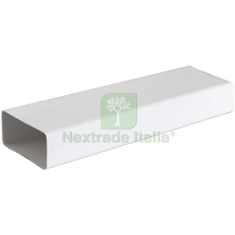 TUBO PER SISTEMA DI AERAZIONE CANALIZZATA IN PVC PER CAPPA CUCINA 1000 mm - sez. 120x60 — Tubi e raccordi — rif. FERX.DIA411-FCT-1126B