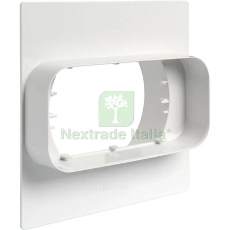 PLACCA PER PASSAGGIO A MURO mm 220x90 Rettangolare — Interruttori e prese — rif. FERX.DIA411-FPM-229B