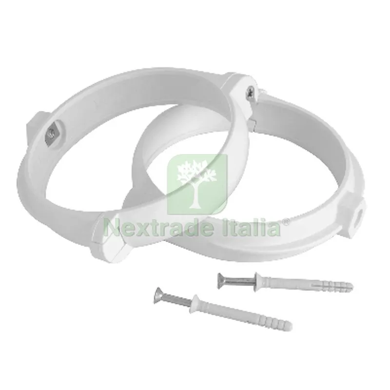 2 PZ STAFFE FERMATUBO CON VITI Diam. 125 mm — Viti — rif. FERX.DIA411-FSTV-125B 2 PZ STAFFE FERMATUBO CON VITI Diam. 125 mm — Viti — rif. FERX.DIA411-FSTV-125B