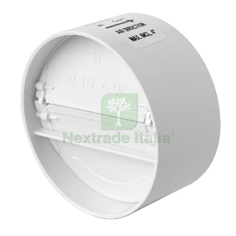 VALVOLA A FARFALLA DI NON RITORNO ARIA da Diam. 100 a 110 mm — Rubinetti e valvole — rif. FERX.DIA411-FVLG-100B VALVOLA A FARFALLA DI NON RITORNO ARIA da Diam. 100 a 110 mm — Rubinetti e valvole — rif. FERX.DIA411-FVLG-100B