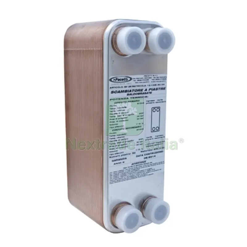 SCAMBIATORE DI CALORE A PIASTRE SALDOBRASATO (-160°/+200°) 40 piastre - 1" — Rubinetti e valvole — rif. FERX.DIA412-303-040 SCAMBIATORE DI CALORE A PIASTRE SALDOBRASATO (-160°/+200°) 40 piastre - 1" — Rubinetti e valvole — rif. FERX.DIA412-303-040