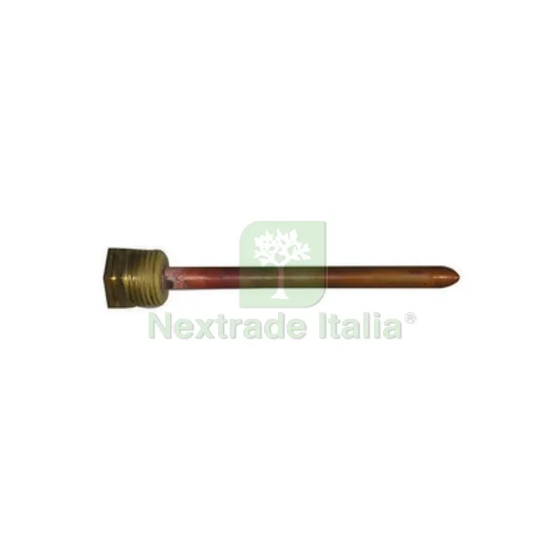 Pozzetto per Sonda 1/2 GAS Conico 10 CM per un Bulbo Diam. 7 x 8 mm. — Scarichi e sifoni — rif. FERX.DIA412-4081 Pozzetto per Sonda 1/2 GAS Conico 10 CM per un Bulbo Diam. 7 x 8 mm. — Scarichi e sifoni — rif. FERX.DIA412-4081