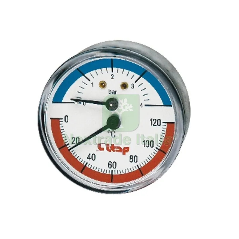 TERMOMANOMETRO ATTACCO POSTERIORE 1/2" — Interruttori e prese — rif. FERX.DIA412-4087 TERMOMANOMETRO ATTACCO POSTERIORE 1/2" — Interruttori e prese — rif. FERX.DIA412-4087