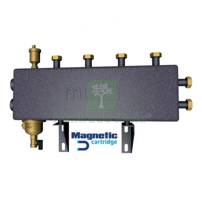COLLETTORE DEFANGATORE SEPARATORE 2+1 LATERALE G 1"1/4 F - G 1" F — Tubi e raccordi — rif. FERX.DIA412-446 COLLETTORE DEFANGATORE SEPARATORE 2+1 LATERALE G 1"1/4 F - G 1" F — Tubi e raccordi — rif. FERX.DIA412-446