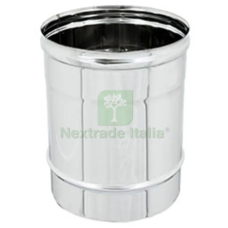 Canna Fumaria in Acciaio - Elemento Lineare da MT 0.25 Diam. 300 — Canne fumarie e fumisteria — rif. FERX.DIA412-4611-300 Canna Fumaria in Acciaio - Elemento Lineare da MT 0.25 Diam. 300 — Canne fumarie e fumisteria — rif. FERX.DIA412-4611-300