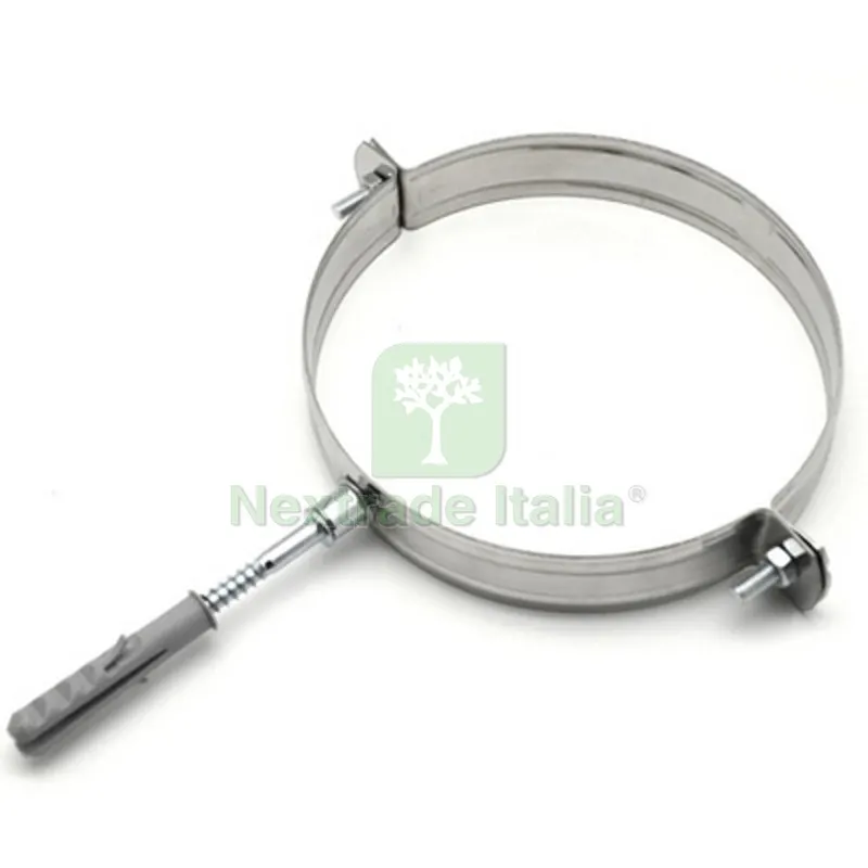 COLLARE DI FISSAGGIO IN ACCIAIO INOX Diam. 220 — Fascette e collari — rif. FERX.DIA412-4672-220