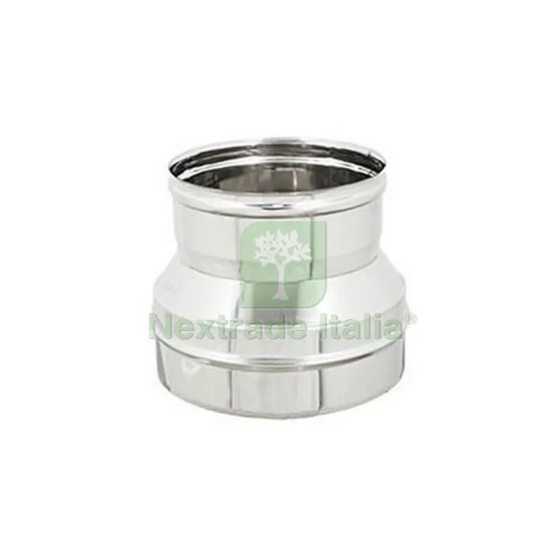 RIDUZIONE INOX PER CANNE FUMARIE Diam. M 150 -F 130 — Tubi e raccordi — rif. FERX.DIA412-469-150130 RIDUZIONE INOX PER CANNE FUMARIE Diam. M 150 -F 130 — Tubi e raccordi — rif. FERX.DIA412-469-150130