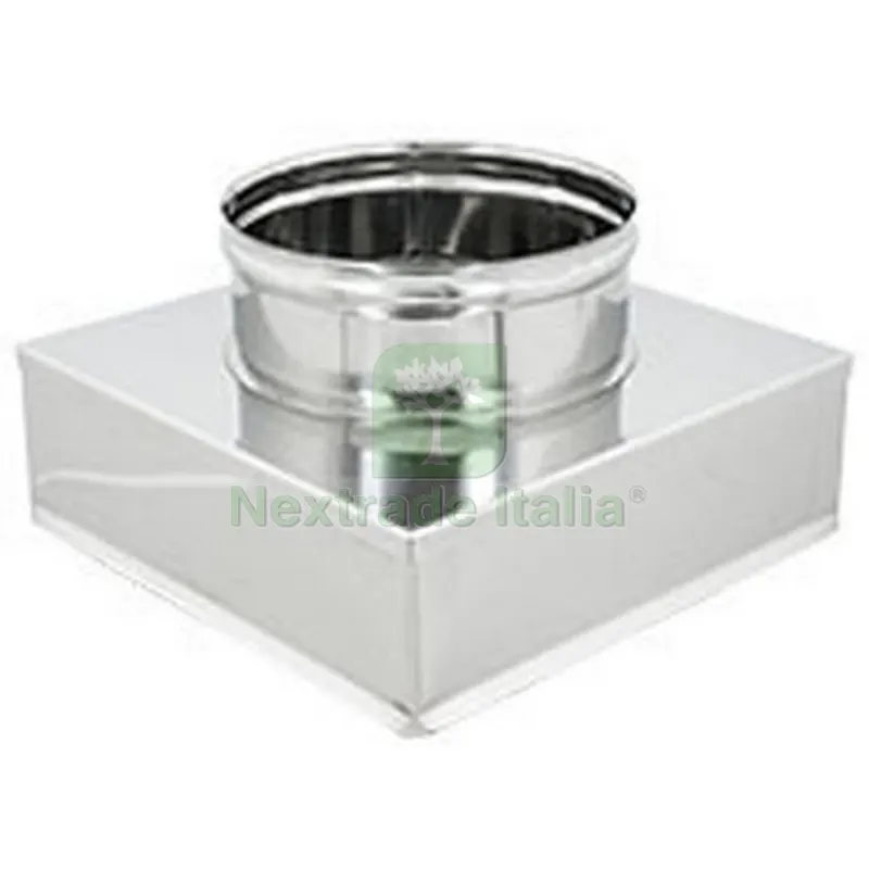 RIDUZIONE QUADRA-TONDA ACCIAIO INOX Diam. 350x350 a 200 — Tubi e raccordi — rif. FERX.DIA412-4691-35200 RIDUZIONE QUADRA-TONDA ACCIAIO INOX Diam. 350x350 a 200 — Tubi e raccordi — rif. FERX.DIA412-4691-35200