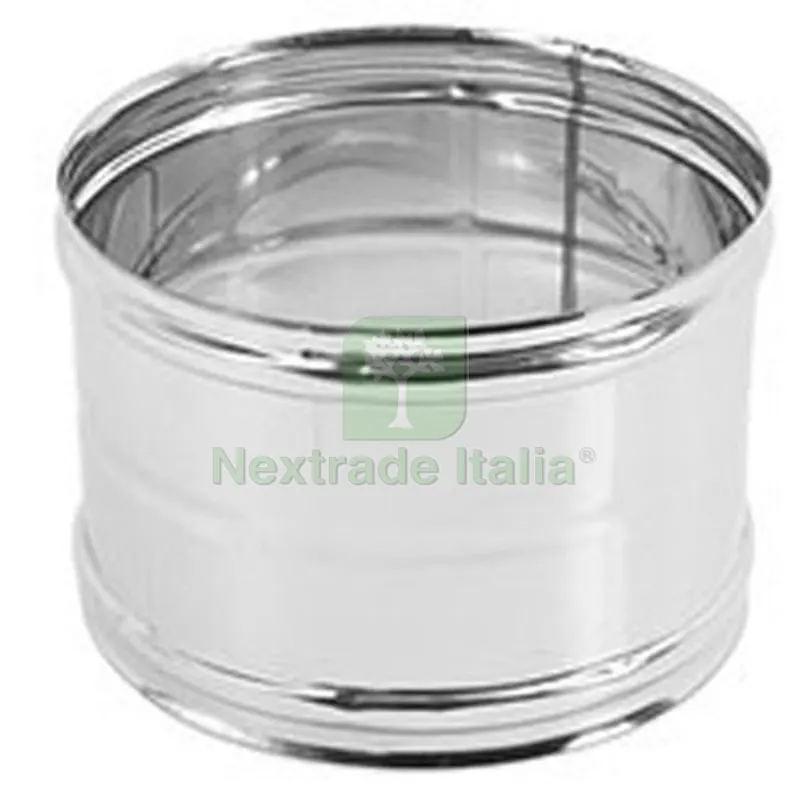 MANICOTTO FEMMINA-FEMMINA PER CANNE FUMARIE Diam. 350 — Tubi e raccordi — rif. FERX.DIA412-470-350