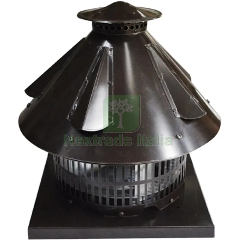 TIRAFUMI ELETTRICO QUADRO TONDO Testa di moro — Tubi e raccordi — rif. FERX.DIA412-481 TIRAFUMI ELETTRICO QUADRO TONDO Testa di moro — Tubi e raccordi — rif. FERX.DIA412-481