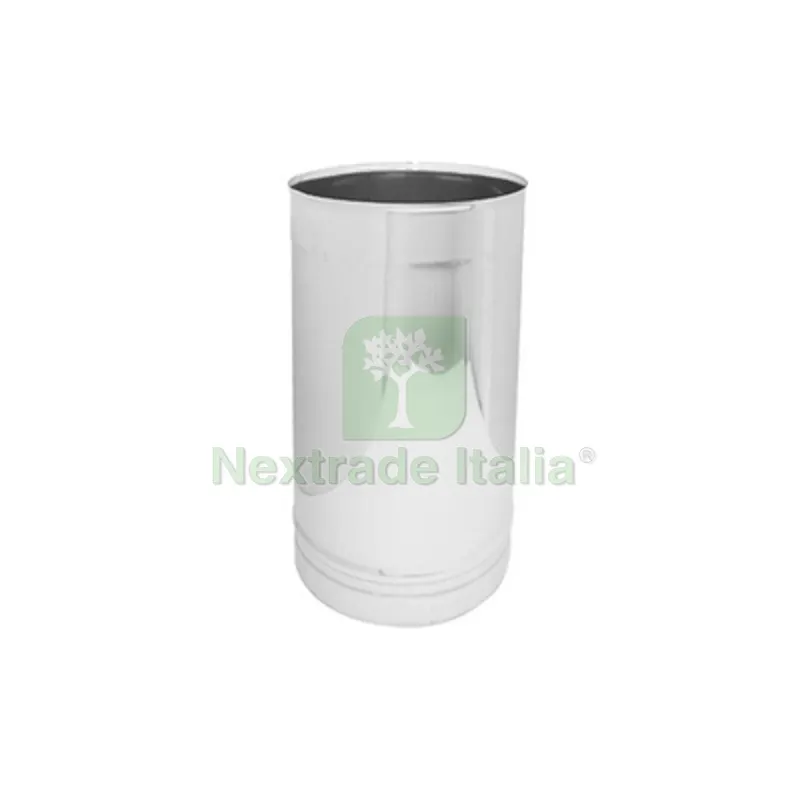 Canna Fumaria in Acciaio 316L - Elemento Lineare da MT. 0.50 Diam. 80 — Canne fumarie e fumisteria — rif. FERX.DIA412-561-080 Canna Fumaria in Acciaio 316L - Elemento Lineare da MT. 0.50 Diam. 80 — Canne fumarie e fumisteria — rif. FERX.DIA412-561-080