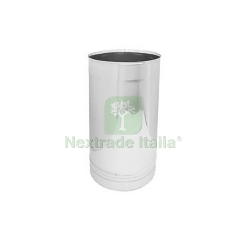 Canna Fumaria in Acciaio 316L - Elemento Lineare da MT 0.25 Diam. 100 — Canne fumarie e fumisteria — rif. FERX.DIA412-5610-100