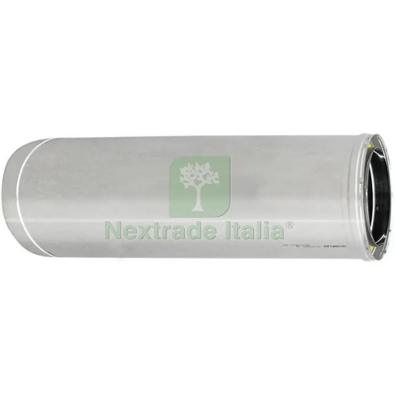 TUBO ACCIAIO INOX 316L DOPPIA PARETE MT 0.25 D. Int. 100 - D. Est. 150 — Tubi e raccordi — rif. FERX.DIA412-C7611-100150 TUBO ACCIAIO INOX 316L DOPPIA PARETE MT 0.25 D. Int. 100 - D. Est. 150 — Tubi e raccordi — rif. FERX.DIA412-C7611-100150