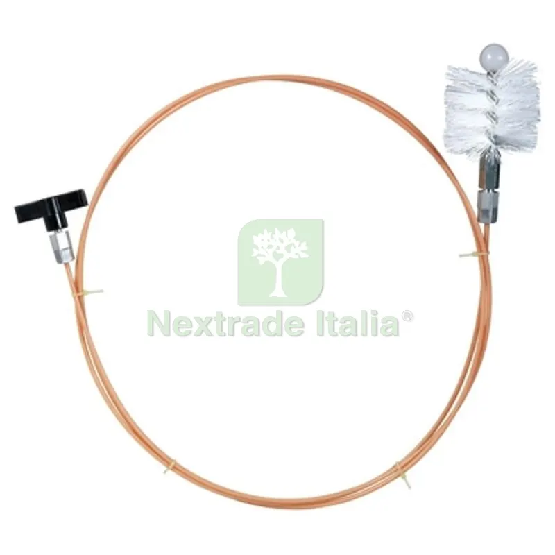KIT PER LA PULIZIA DI CANNE FUMARIE E STUFE 5 metri — Scarichi e sifoni — rif. FERX.DIA412-E530-05