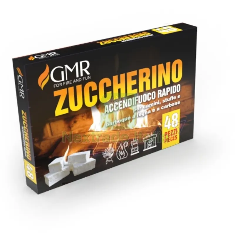 Accendifuoco Bianco Zuccherino 24 - — Tempo libero outdoor — rif. FERX.DIA412-G43033 Accendifuoco Bianco Zuccherino 24 - — Tempo libero outdoor — rif. FERX.DIA412-G43033