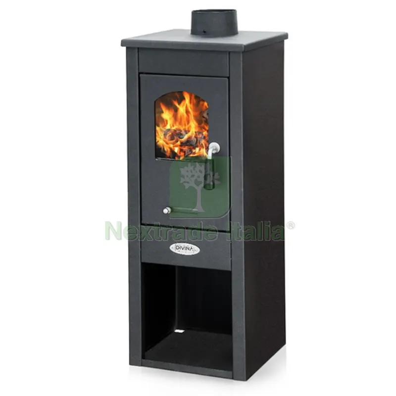 STUFA A LEGNA MARTA 5-7 KW Nero antracite — Stufe e camini — rif. FERX.DIA412-VLMAR-NE STUFA A LEGNA MARTA 5-7 KW Nero antracite — Stufe e camini — rif. FERX.DIA412-VLMAR-NE