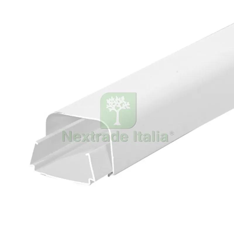 Canalina in PVC Euro-Plus Barra da 2MT 65 x 50 mm — Canaline e centralini — rif. FERX.DIA413-KV100-6550 Canalina in PVC Euro-Plus Barra da 2MT 65 x 50 mm — Canaline e centralini — rif. FERX.DIA413-KV100-6550