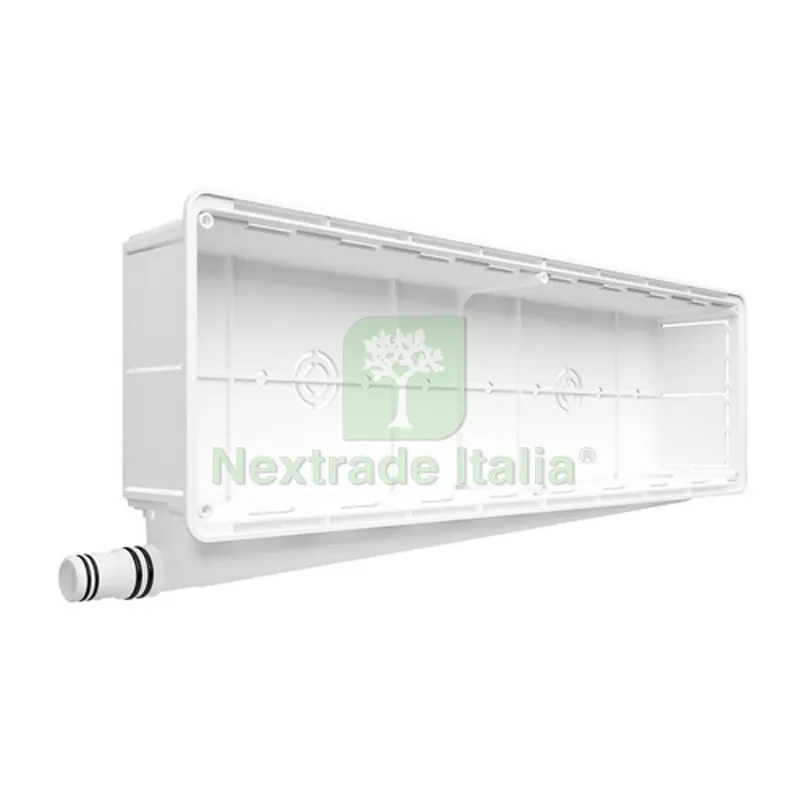 Cassetta di Predisposizione Hydronic Box Uscita Scarico Orizzontale mm 430x166x65 — Casalinghi e organizzazione — rif. FERX.DIA413-KV282-01 Cassetta di Predisposizione Hydronic Box Uscita Scarico Orizzontale mm 430x166x65 — Casalinghi e organizzazione — rif. FERX.DIA413-KV282-01