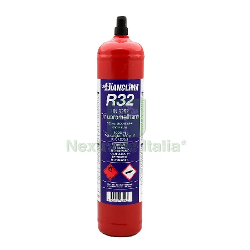 Bombola Ricaricabile Contenente GAS Refrigerante R32 9 kg — Tempo libero outdoor — rif. FERX.DIA413-XC0423-10 Bombola Ricaricabile Contenente GAS Refrigerante R32 9 kg — Tempo libero outdoor — rif. FERX.DIA413-XC0423-10