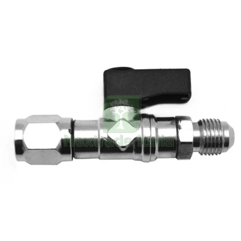 Rubinetto a Sfera Diritto per Bomboletta R32 1/2 F x 5/16 M — Bombolette e vernici spray — rif. FERX.DIA413-XC052-516