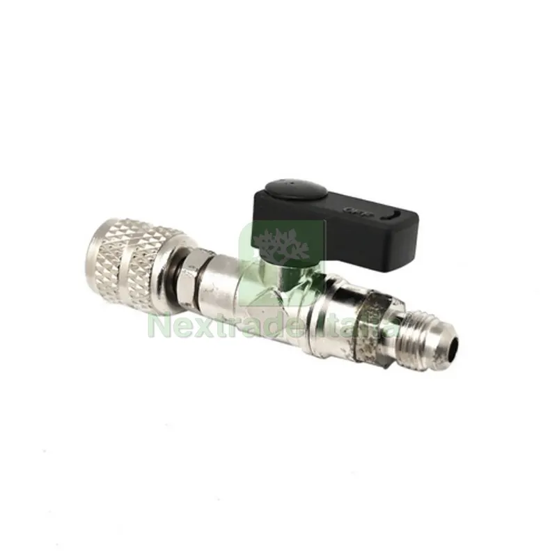 Rubinetto per Bomboletta Refrigerante con Depressore F gir. 5/16" SAE - M 1/4"SAE — Bombolette e vernici spray — rif. FERX.DIA413-XC053-516 Rubinetto per Bomboletta Refrigerante con Depressore F gir. 5/16" SAE - M 1/4"SAE — Bombolette e vernici spray — rif. FERX.DIA413-XC053-516