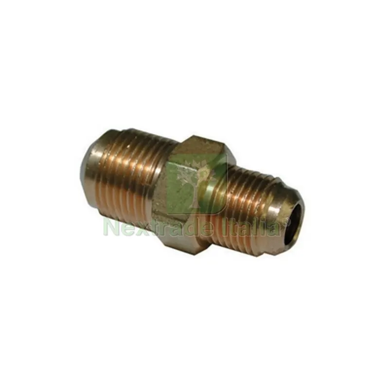 GIUNTO DIRITTO RIDOTTO A DOPPIA CARTELLA 3/8 x 1/2 — Tubi e raccordi — rif. FERX.DIA413-XD05-0304