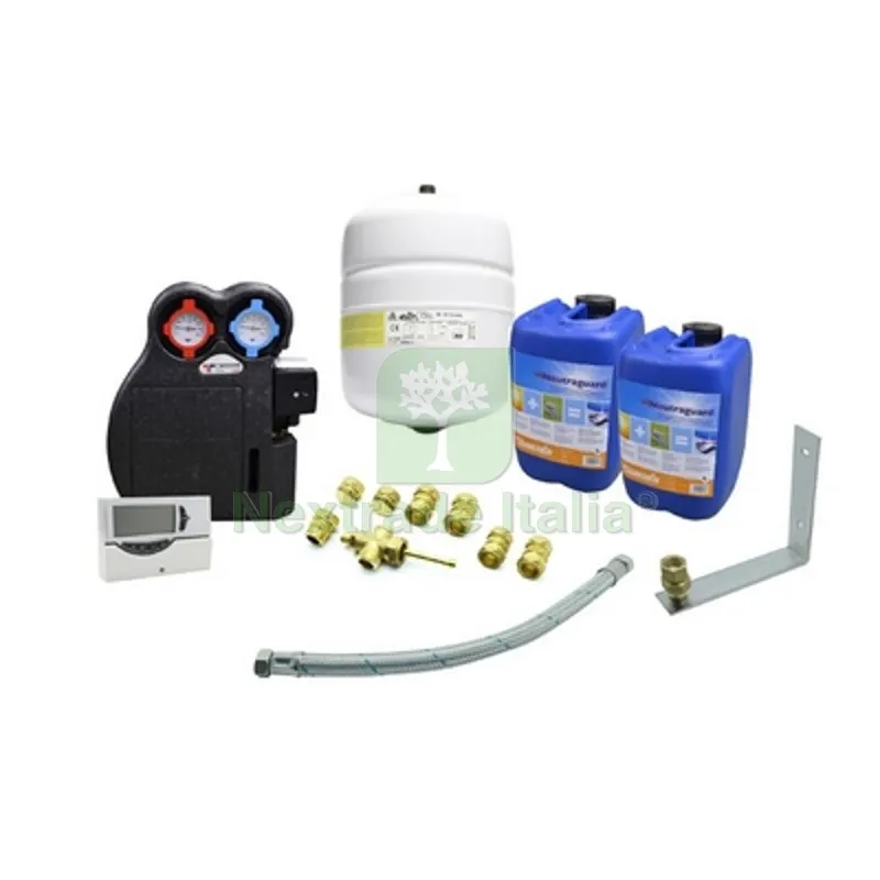 KIT IDRAULICO COMPLETO PER IMPIANTO SOLARE CIRCUITO FORZATO 2 collettori — Tubi e raccordi — rif. FERX.DIA415-FK10-2 KIT IDRAULICO COMPLETO PER IMPIANTO SOLARE CIRCUITO FORZATO 2 collettori — Tubi e raccordi — rif. FERX.DIA415-FK10-2