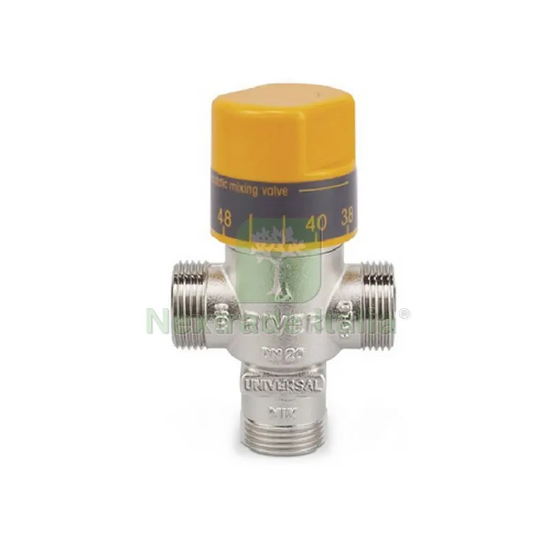 MISCELATORE TERMOSTATICO ANTISCOTTATURA PER PANNELLI SOLARI 3/4" — Rubinetti e valvole — rif. FERX.DIA415-R380-05 MISCELATORE TERMOSTATICO ANTISCOTTATURA PER PANNELLI SOLARI 3/4" — Rubinetti e valvole — rif. FERX.DIA415-R380-05