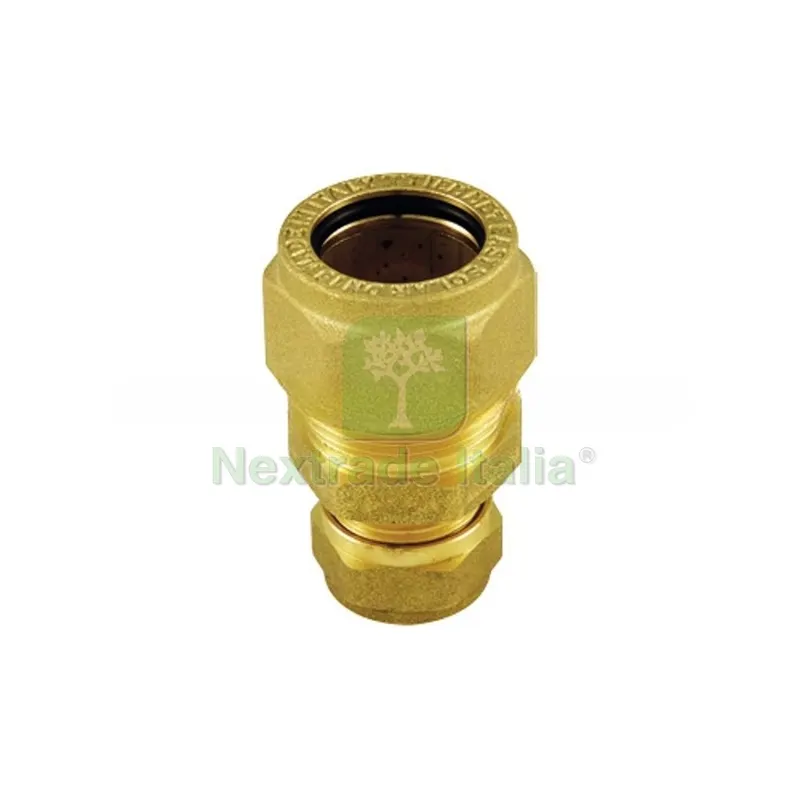 RACCORDO DRITTO DOPPIO INOX RAME EASYSOLAR DN 16 x 15 — Tubi e raccordi — rif. FERX.DIA415-V0843-1615 RACCORDO DRITTO DOPPIO INOX RAME EASYSOLAR DN 16 x 15 — Tubi e raccordi — rif. FERX.DIA415-V0843-1615