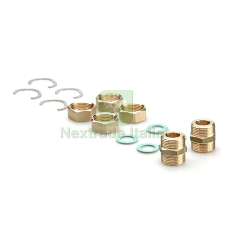 SET COLLEGAMENTO TUBI ACCIAIO CORRUGATO PER TWIN SOLAR DN 16 - 3/4 — Irrigazione — rif. FERX.DIA415-V085-05