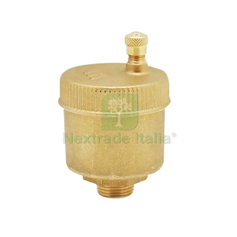 VALVOLA AUTOMATICA DI SFOGO ARIA PER IMPIANTI SOLARI 3/8 2000 gr — Rubinetti e valvole — rif. FERX.DIA415-WSOL-03
