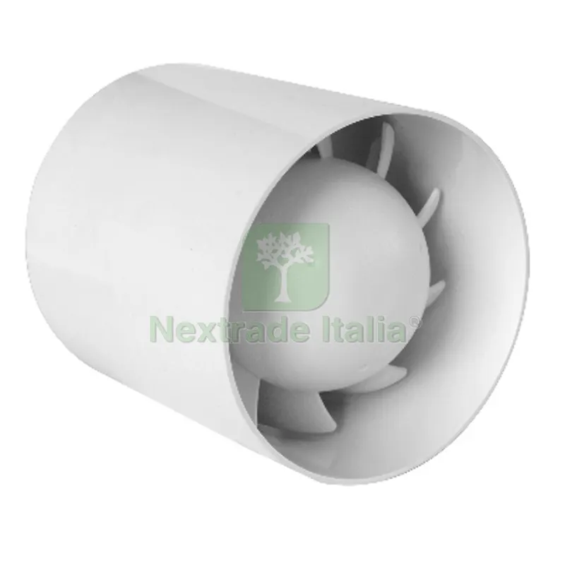 ASPIRATORE ELICOIDALE CILINDRICO PER CONDOTTI Bianco Diam. 100 — Punte, frese e dischi — rif. FERX.DIA416-V405-B10