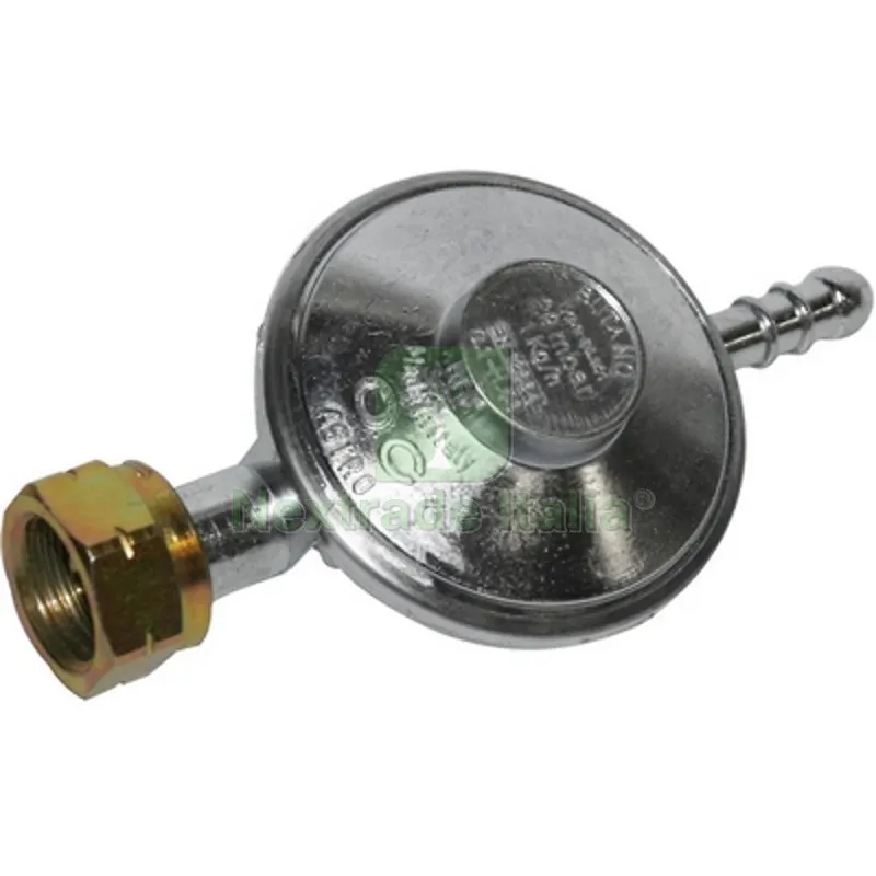 Regolatore GAS a Taratura Fissa Attacco Orizzontale 1 Kg/h — Ferramenta per legno e mobili — rif. FERX.DIA421-F219030 Regolatore GAS a Taratura Fissa Attacco Orizzontale 1 Kg/h — Ferramenta per legno e mobili — rif. FERX.DIA421-F219030
