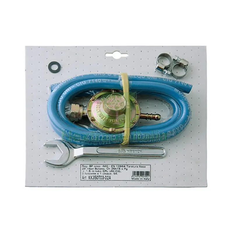 KIT REGOLATORE GAS TF CH 25 CHIAVE E TUBO - — Tubi e raccordi — rif. FERX.DIA421-F36004 KIT REGOLATORE GAS TF CH 25 CHIAVE E TUBO - — Tubi e raccordi — rif. FERX.DIA421-F36004