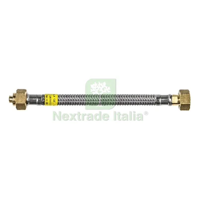 FLESSIBILE PER GAS TRECCIA INOX SICURGAS NG DN8 600 mm — Flessibili e allacci — rif. FERX.DIA422-7061-060