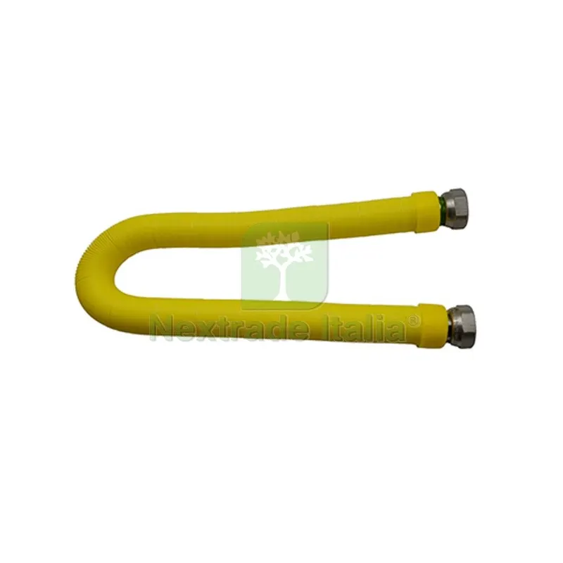 TUBO FLESSIBILE ACCIAIO FF SENZA OMOLOGAZIONE ALLUNGABILE 1/2 cm 50-100 cm — Tubi e raccordi — rif. FERX.DIA422-7072-100