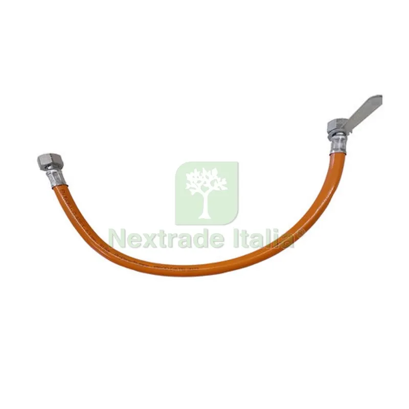 FLESSIBILE GAS FF IN GOMMA CON CHIAVETTA 30 BAR cm 70 — Tubi e raccordi — rif. FERX.DIA422-715X-070 FLESSIBILE GAS FF IN GOMMA CON CHIAVETTA 30 BAR cm 70 — Tubi e raccordi — rif. FERX.DIA422-715X-070