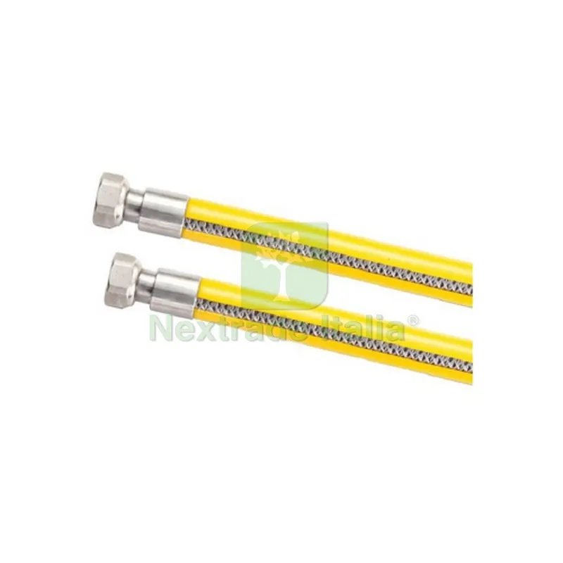 TUBO FLESSIBILE IN ACCIAIO PER GAS MF cm 100 1/2x1/2 — Tubi e raccordi — rif. FERX.DIA422-718D-MF100 TUBO FLESSIBILE IN ACCIAIO PER GAS MF cm 100 1/2x1/2 — Tubi e raccordi — rif. FERX.DIA422-718D-MF100