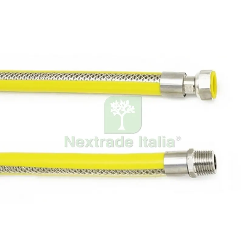 TUBO FLESSIBILE IN ACCIAIO MF PER GAS cm 125 — Tubi e raccordi — rif. FERX.DIA422-723MF-125 TUBO FLESSIBILE IN ACCIAIO MF PER GAS cm 125 — Tubi e raccordi — rif. FERX.DIA422-723MF-125